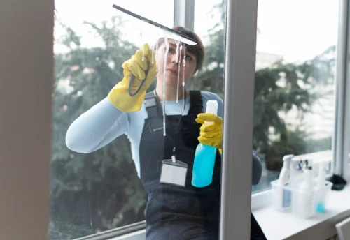 Nettoyage de vitres intérieures et extérieures à Cudot